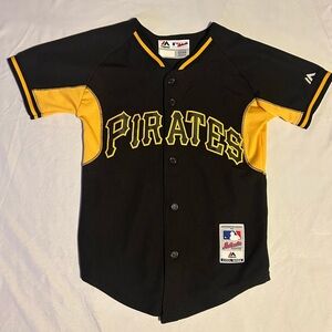 Pittsburg Pirates Starling Marte Youth 8 Majestic Jersey